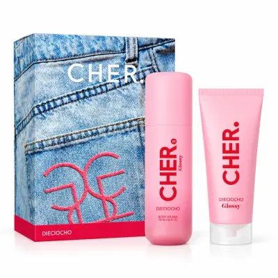 Cofre 18 Glossy Body splash y Lotion